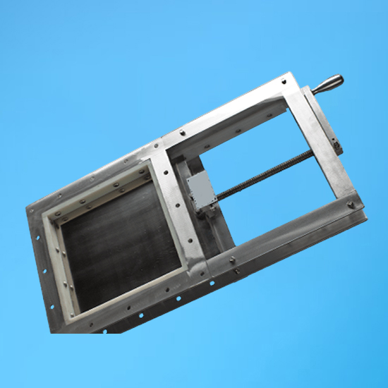 Manual Slide Gate Valve Manufactured by DA Engineering in Ahmedabad